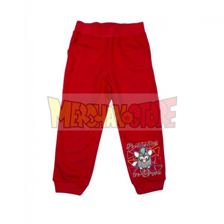 Pantalón de chándal niña Furby rojo 6