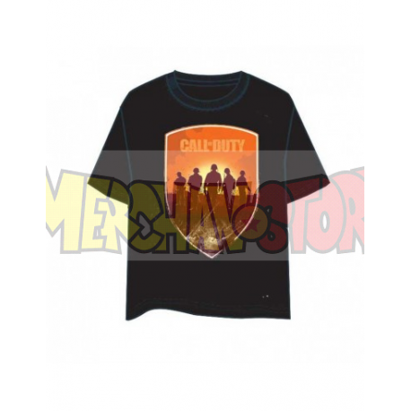 Camiseta adulto manga corta Call of Duty - Escudo Talla M