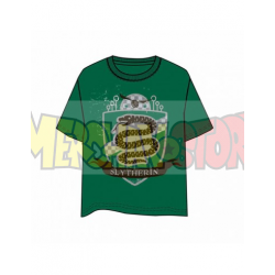 Camiseta adulto manga corta Harry Potter - Slytherin verde Talla S