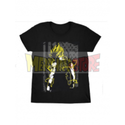 Camiseta adulto manga corta Dragon Ball - Goku negra Talla XL