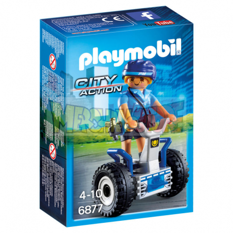 Playmobil - 6877 Policía con segway