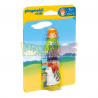 Playmobil 1.2.3 - 6975 Mujer con gato