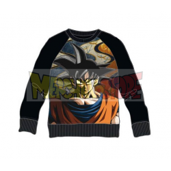 Sudadera niño Dragon Ball Z - Goku negra 10 años 140cm