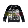 Sudadera niño Dragon Ball Z - Personajes negra 8 años 128cm