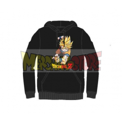 Sudadera con capucha adulto Dragon Ball Z- Goku negra Talla M