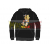 Sudadera con capucha adulto Dragon Ball Z- Goku negra Talla M