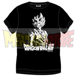 Camiseta adulto manga corta Dragon Ball Super - Goku negra Talla XL