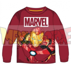 Camiseta niñoi manga larga Marvel Los Vengadores - Iron Man roja 7 años 122cm