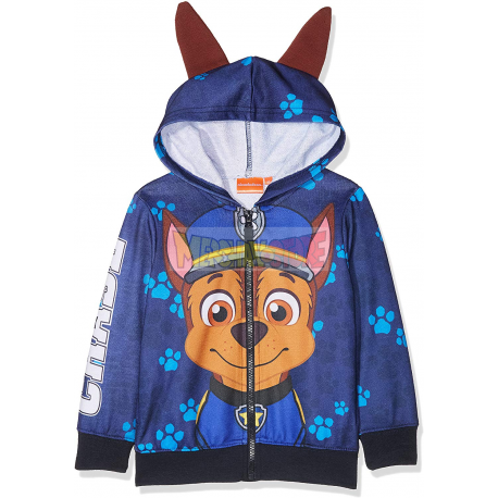 Sudadera de chándal con cremallera Patrulla Canina - Chase 3 años 98cm