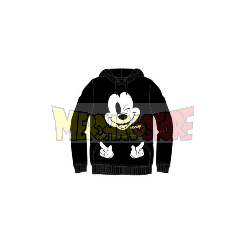 SUDADERA MICKEY PSICODELIC NEGRA