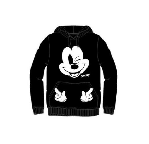 Sudadera negra mickey mouse deals