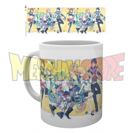 Taza cerámica Hatsune Miku - Harlequin group 330ml