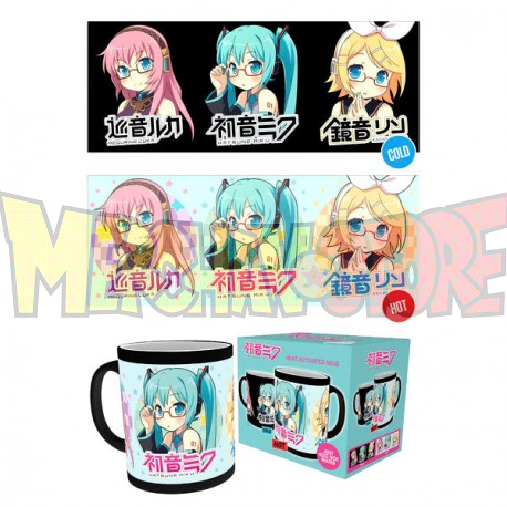 Taza cerámica térmica Hatsune Miku 330Ml