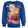 Sudadera niña Disney - Frozen Elsa y Anna azul 4 años 104cm