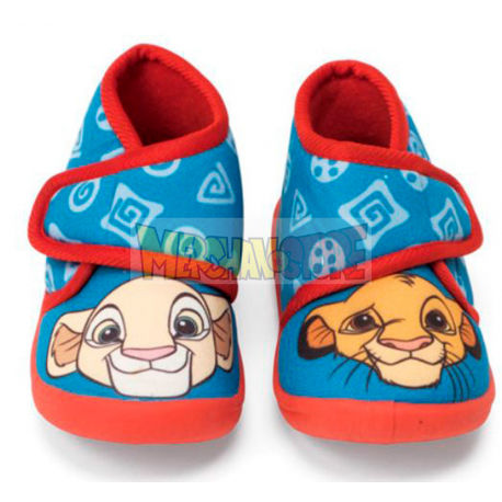 Zapatillas bota infantiles Disney - El Rey León - Simba y Nala Talla 26