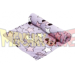 Manta coralina Disney - Minnie Unicornio 150x95cm