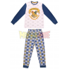 Pijama de invierno Harry Potter blanco - azul 6 años 116cm