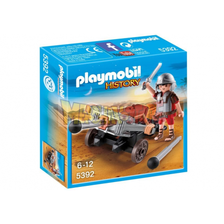 Playmobil - 5392 Legionario con catapulta