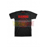 Camiseta manga corta adulto Rambo - First Blood negra Talla S