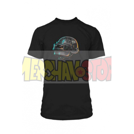 Camiseta Premium Playerunknown's Battlegrounds (PUBG) Born To Loot Talla M