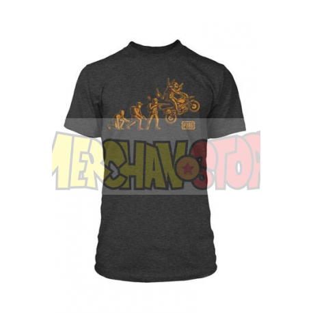 Camiseta Premium Playerunknown's Battlegrounds (PUBG) Evolution Talla M