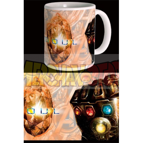 Taza cerámica Marvel - Vengadores Infinity War Soul Stone 300ml