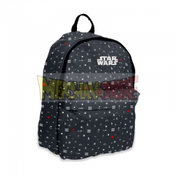 Mochila Lannoo Star Wars negra 43cm