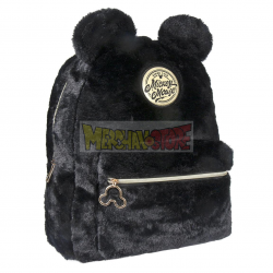 Mini mochila negra Mickey 28x33x12cm