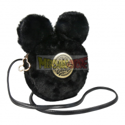 Bolso bandolera negro Mickey 18x18x5cm