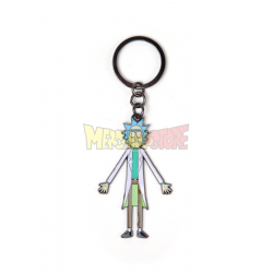 Llavero metálico Rick and Morty - Rick con cabeza articulada