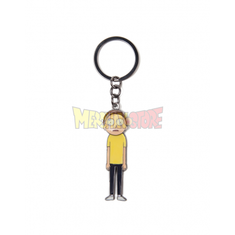 Llavero metálico Rick and Morty - Morty con cabeza articulada