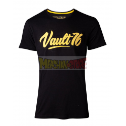 Camiseta adulto manga corta Fallout 76 - Oil Vault 76 Talla XL