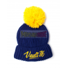 Gorro adulto invierno Fallout - Vault 76 azul - amarillo