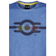 Camiseta adulto manga corta Fallout 76 azul Talla XL