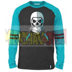 Camiseta niño manga larga Fortnite - Soldado Calabera 10 años 140cm