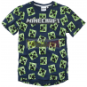 Camiseta niño manga corta Minecraft estampada 10 años 140cm