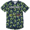 Camiseta niño manga corta Minecraft estampada 6 años 116cm