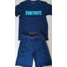 Pijama manga corta niño Fortnite azul 16 años - 170cm