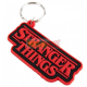 Llavero de goma Stranger Things - Logo