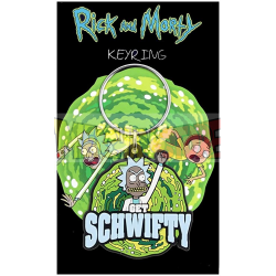 Llavero de goma Rick and Morty - Schwifty