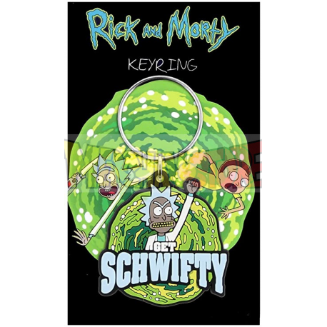 Llavero de goma Rick and Morty - Schwifty