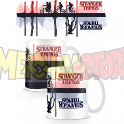 Taza cerámica termocolora Stranger Things - Upside Down 315ml