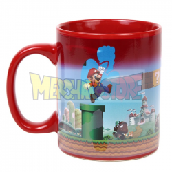 Taza cerámica termocolora Super Mario Bros