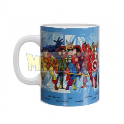 Taza cerámica Marvel - Superhéroes 550ml