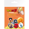 Pack de 6 chapas Dragon Ball