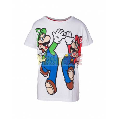 Camiseta Nintendo - Mario y Luigi 11 años 146cm - 12 años 152cm