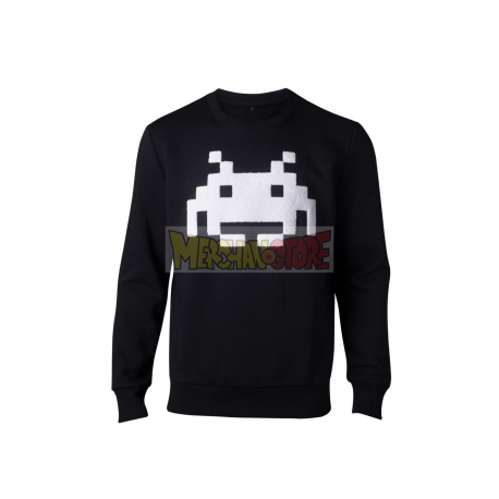 Sudadera Space Invaders negra Talla S