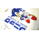 Camiseta niño Sonic blanca 3 años 98cm