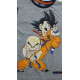 Camiseta niño manga larga Dragon Ball - Goku y Krilin gris 8 años 128cm