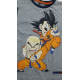 Camiseta niño manga larga Dragon Ball - Goku y Krilin gris 10 años 140cm